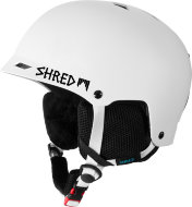 Шлем "SHRED" HALF BRAIN B-LINE гл/снб White